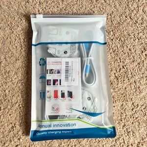 🆕 Charging Cable 2 Pack (White)